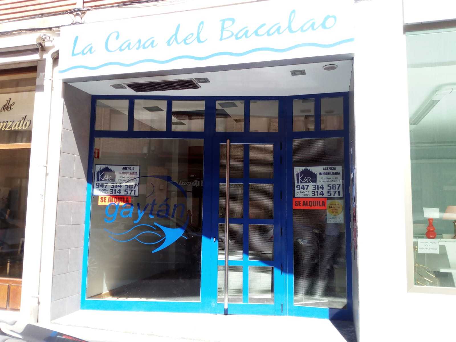 Alquiler de local comercial en Calle Arenal